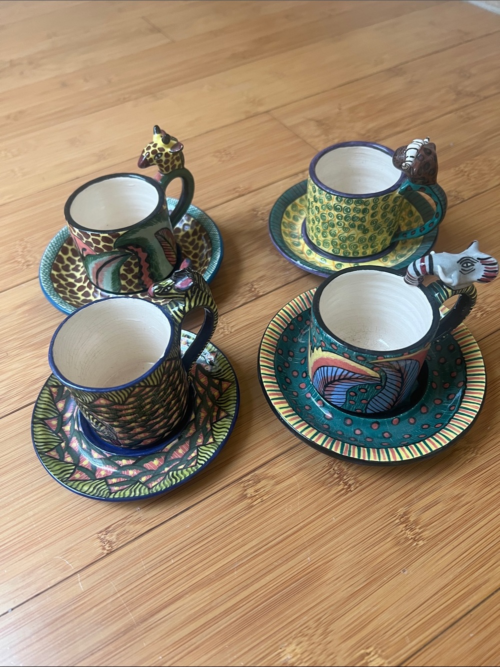 4 Ardmore Design Espresso cup saucer sets South Africa - Picture 2 of 11